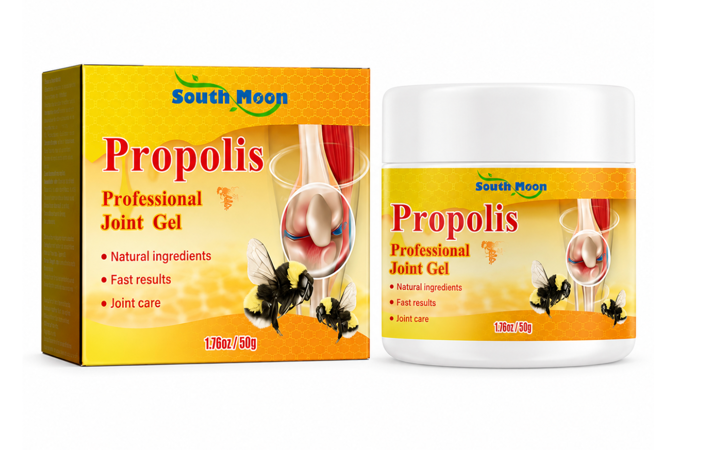 Envase original del gel de própolis Colmenar de 50 g
