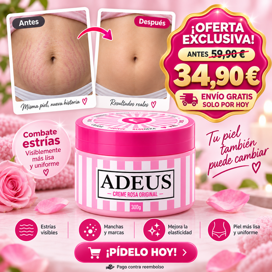 Crema de masaje corporal ADEUS · 300 g