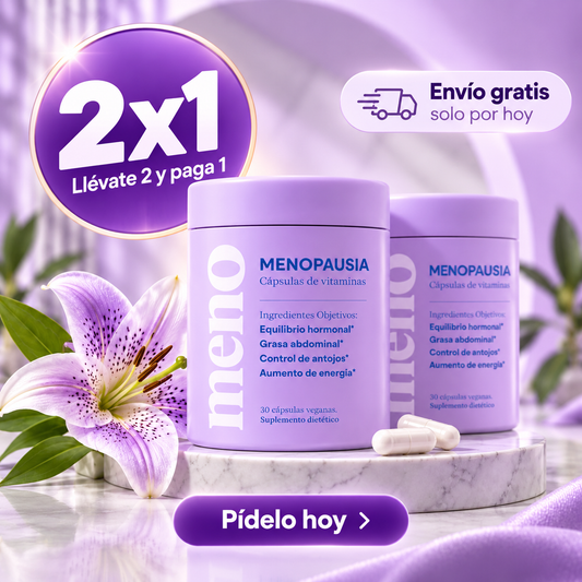 Cápsulas para mujeres en la menopausia · Complemento alimenticio · 60 cápsulas